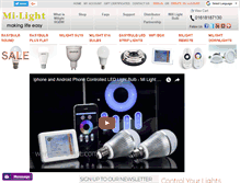 Tablet Screenshot of milight.com